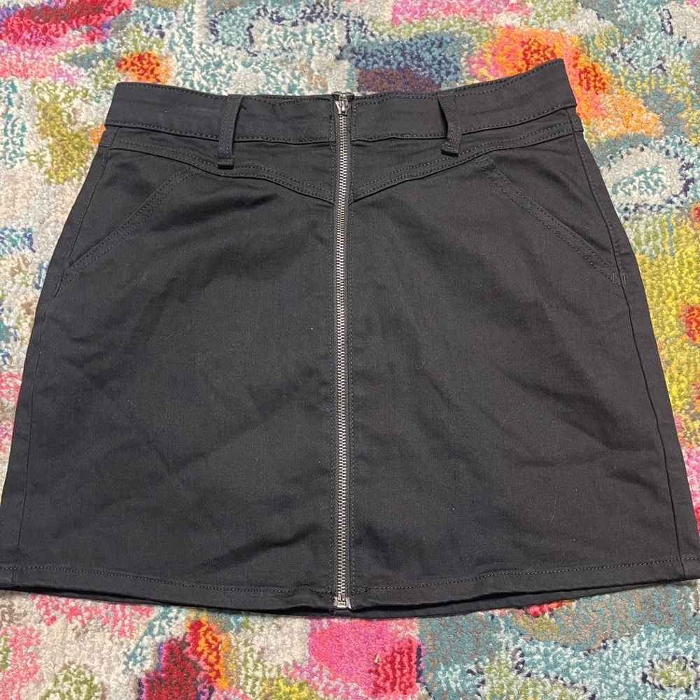 SO - full zip up skirt